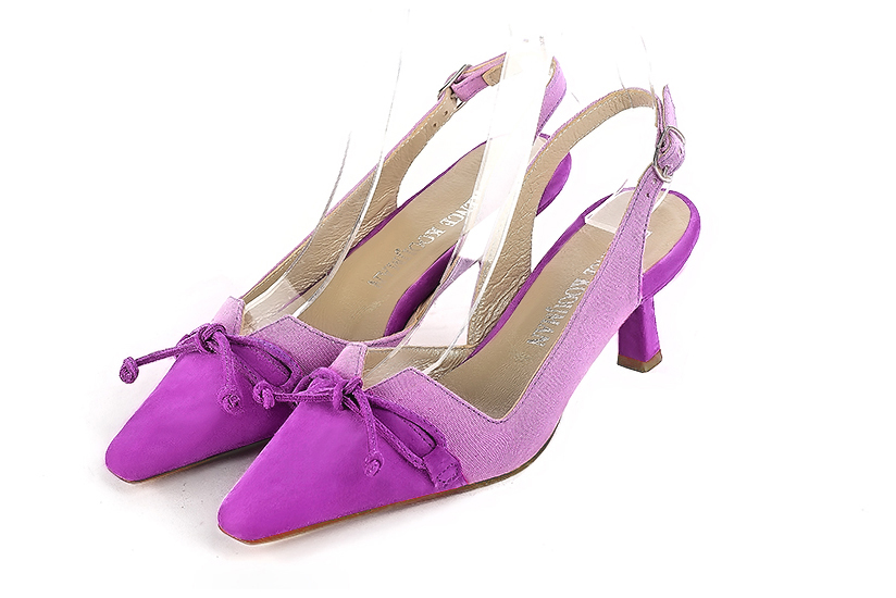 violet mauve dress shoes for women - Florence KOOIJMAN